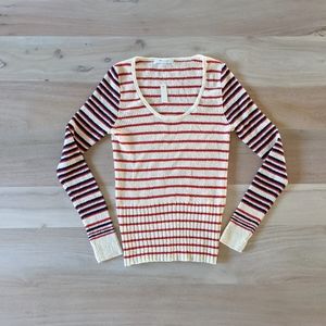 Madewell Stiped Lightweight Stillman Pullover Sweater NWT